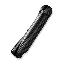 Ніж складаний кишеньковий Civivi Elementum II, (7.5 см) Damascus/карбоновий Fiber & G10 - мініатюра 6