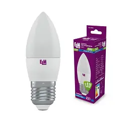 Лампочка ELM С37 5W PA10 E27 4000K (18-0081.)