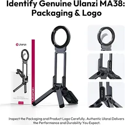 Тримач для смартфона Ulanzi MA38 MagSafe MagLock Black (T163) [161560] - мініатюра 9