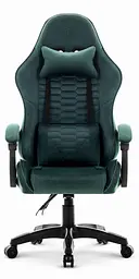 Комп'ютерне крісло Hell's HC-1000 Green (тканина)