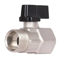 Кран кульовий міні Thermo Alliance Forte 1/2" ВЗ прямий, півметелик SF266W15