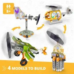Конструктор Engino STEM Як працює сонячна енергія (STL20-EN) - мініатюра 2