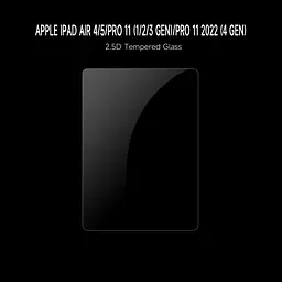 Захисне скло Clear iPad Air 4/5/Pro 11 (1/2/3 Gen)/Pro 11 2022 (4 Gen) - мініатюра 2