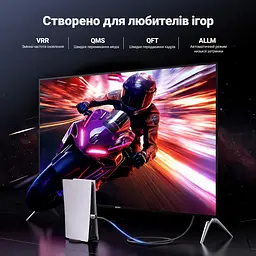 Кабель HDMI UGREEN HD171 2.1 8K 60 Гц 1 м чорний (25908) - мініатюра 5