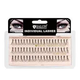 Пучки для нарощування вій Salon Individual Lashes Long