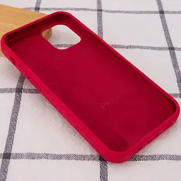 Чохол Silicone Case для Apple iPhone 15 Rose Red AA [92860] - мініатюра 3
