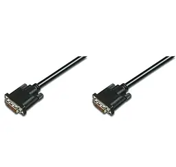 Кабель DVI-D Digitus dual link (AM/AM) 5m