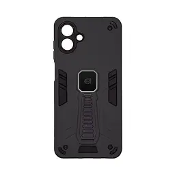 Чехол для Samsung Galaxy A07 4G (A075), Proover, черный, с подставкой и магнитом, противоударный, ударопрочный, бронированный, панель-накладка, защита всего корпуса, термополиуретан (TPU) + поликарбонат (PC), ArmorStandart (ARM86713)