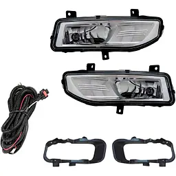 Протитуманні фари для Nissan Kicks 2017- H8-12V 35W з проводкою Комплект (NS-332-1)