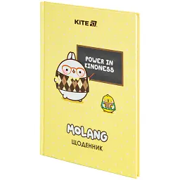 Щоденник шкільний Kite Molang 170х238 мм жовтий (ML25-262) - мініатюра 7