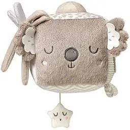 Сенсорний куб Babyono Koala Coco розвиваючий для немовлят, з брязкальцем та дзеркальцем