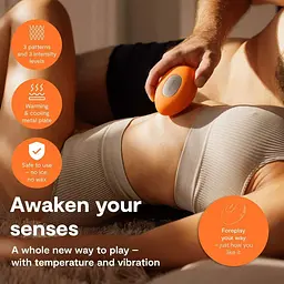 Вібратор We-Vibe Temp Tangerine для клітора - мініатюра 7