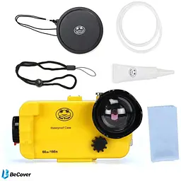 Підводний бокс BeCover для Apple iPhone 6 / 6S / 7 / 8 / SE 2020 Yellow (702538) - мініатюра 4