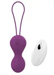 Вгинальні кульки Boss Remote Control Tighten 8 см (фіолетовий) - мініатюра 9