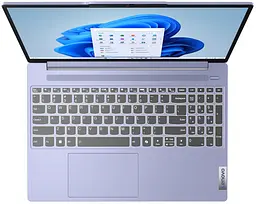Ноутбук Lenovo IdeaPad Slim 5-15IRH9R 15.3 WUXGA IPS AG, Intel 5-210H, 16GB, F512GB, UMA, DOS, фіолетовий (83J6000GRA) - мініатюра 7