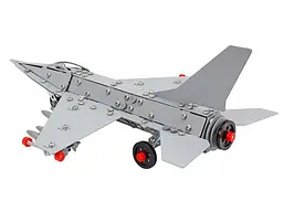 Конструктор металевий Винищувач F-16, ТехноК (9598), 430 дет. - мініатюра 2