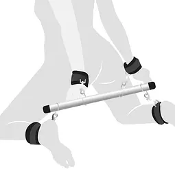 Колодка-розпірка для рук та ніг Art of Sex - Bondage Soft Touch BDSM Spreader, колір чорний Art of Sex SO7523 94917 - мініатюра 1