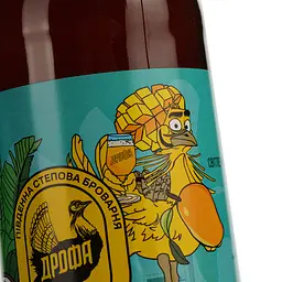 Пиво Дрофа Hazy IPA світле нефільтроване 6.2% 0.33 л - мініатюра 5