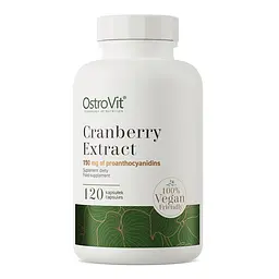 Натуральна добавка OstroVit Vege Cranberry Extract, 120 капсул