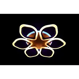 Люстра світлодіодна для кімнати залу спальні з пультом Linisoln 5576/6 CF LED 3 COLOR dimmer - мініатюра 4