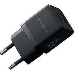 Мережевий зарядний пристрій Baseus Palm Fast Charger 30W Cluster Black (P1011160A113-00) [139989] - мініатюра 4
