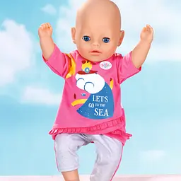 Одяг для ляльки Baby Born Рожевий костюмчик 36 см (831892) - мініатюра 4