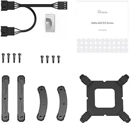 Кулер для процесора Ocypus DELTA A62 EX DIGITAL Black (DELTA-A62-BK2NNWD00E-GL) - мініатюра 12