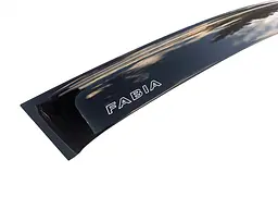 Дефлектори вікон вітровики Skoda Fabia 1997-2007 Універсал Скотч 3M Voron Glass - мініатюра 2