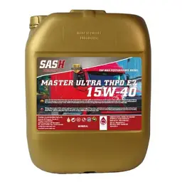 Моторна олива SASH мінеральне MASTER ULTRA 15W40 THPD E7 20л (100403) - мініатюра 2