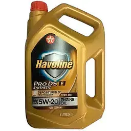 Олива моторна Texaco Havoline ProDS F 5W-20 Acea A1/B1/C5/API SN 4 л (162360)