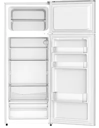 Холодильник Edler ED-275CDT, White, двокамерний, з верхньою мор. камерою, загальний об'єм 209L, корисний об'єм 169L/40L, механічне керування, суперзаморожування, LED освітлення, A+, 143x55x55см - мініатюра 2