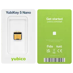 Апаратний ключ Yubico Yubikey 5 Nano USB Type-A (683067) - мініатюра 6