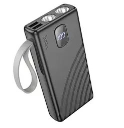 Універсальна мобільна батарея Hoco J129A 20000mAh Nature flashlight (Чорний)