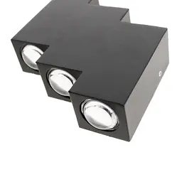 Підсвітка Brille фасадна LED 6W WW IP54 BK (AL-620/6) - мініатюра 12