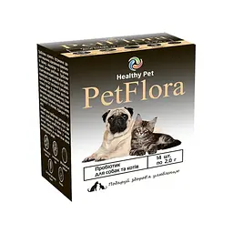 Пробіотик PetFlora Healthy Pet для собак та котів порошок 2 г ціна за 1 шт