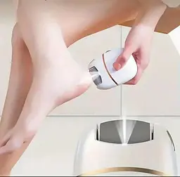 Електрична пемза для п'ят Grinder AND1390 акумуляторна 400 мАг 2 швидкості білий - мініатюра 3