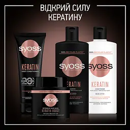 Інтенсивна маска Syoss Keratin, для ламкого волосся, 500 мл - мініатюра 7