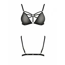 Бюстгальтер-стрепи Passion Exclusive MEGGY BRA S/M, black - мініатюра 5