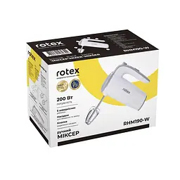 Міксер Rotex RHM190-W - мініатюра 6