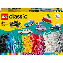 Конструктор LEGO Classic Творчі транспортні засоби 900 деталей (11036)