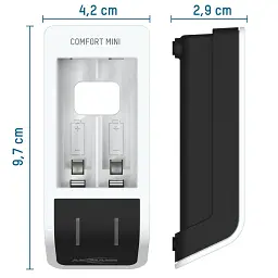 Зарядний пристрiй Ansmann Comfort Mini (1001-0091) - мініатюра 4