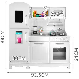 Кухня дитяча Kruzzel KD4582 дерев'яна (22112) - мініатюра 4