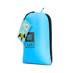 Курточка для собак AiryVest двостороння, L65, чорно-блакитна - мініатюра 4
