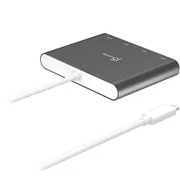 USB-Хаб j5create JCA366-N USB-C на 4xHDMI (JCA366-N) - мініатюра 4