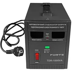 Стабілізатор напруги Forte TDR-1000VA релейний 1 кВт (22649) - мініатюра 2