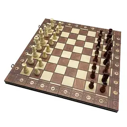 Игра настольная Newt Набор настольных игр Шахи нарды шашки 3 в 1 (SR-113-N-1237)