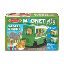 Ігровий набір Melissa & Doug магнітний Сафарі - рятувальна машина (MD30666)