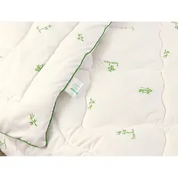 Ковдра бамбукова Руно Bamboo Styl, полуторний, 205х140 см, білий (321.52_Bamboo Style_demi) - мініатюра 2