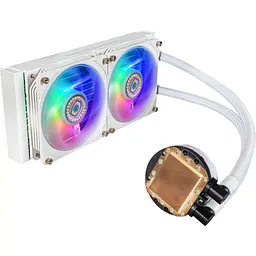 Система рідинного охолодження CoolerMaster MasterLiquid PL240 Flux White Edition (MLY-D24M-A23PZ-RW) - мініатюра 2