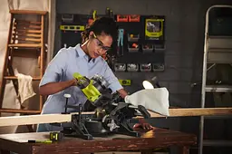 Пила торцювальна Ryobi ONE+ RMS18190-0 акумуляторна 18В без АКБ та ЗП - мініатюра 2